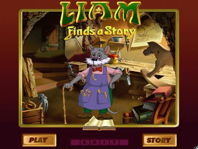 Title screen of Magic Tales: Liam Finds a Story