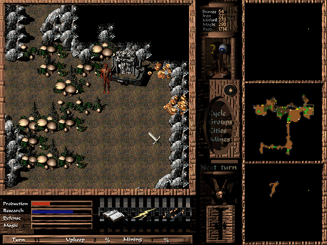 Gameplay of Cavewars