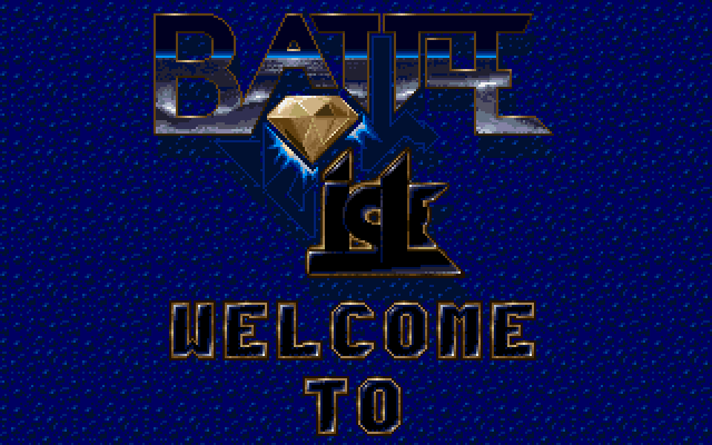 Title screen of Battle Isle