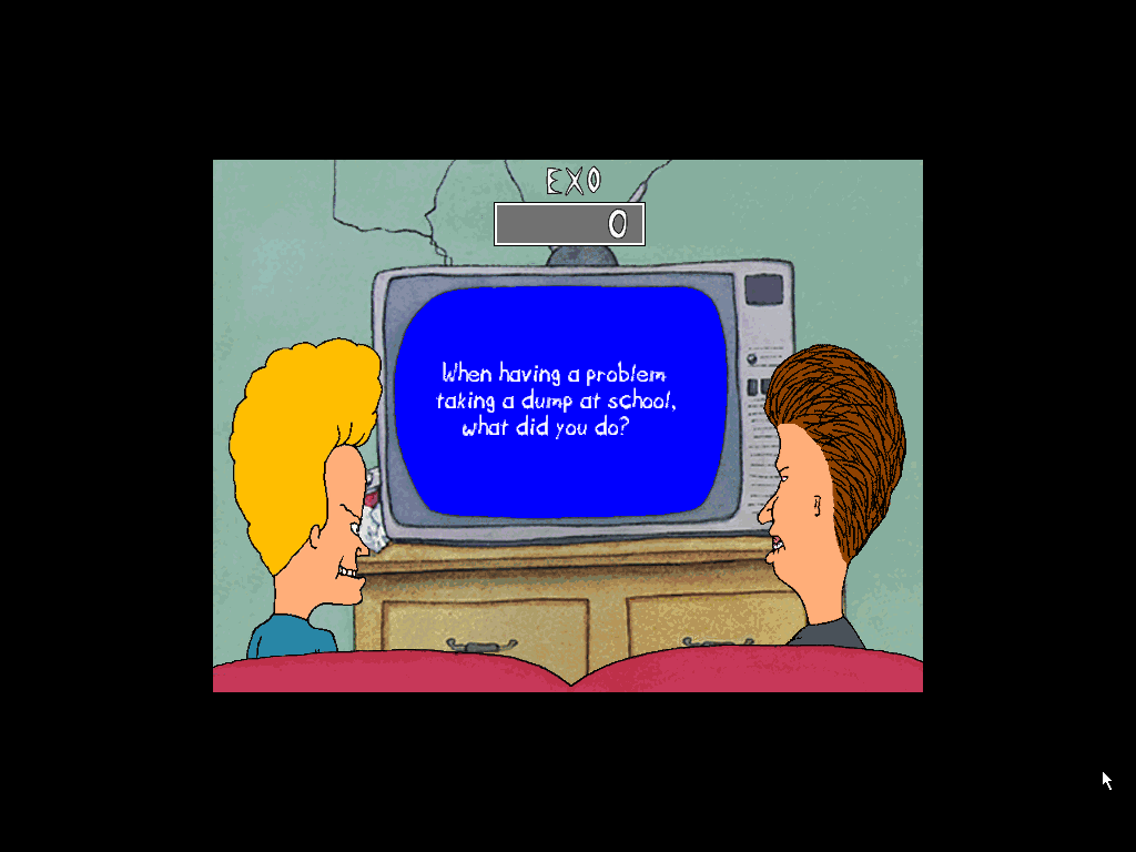 Gameplay of Beavis and Butt-Head: Wiener Takes All