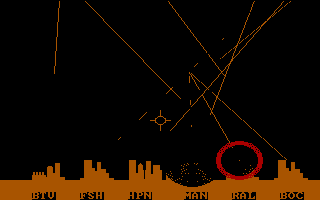 Gameplay of Anti-Ballistic-Missile