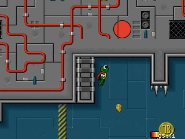 Gameplay of Superfrog