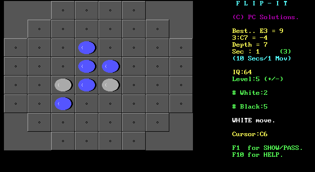 Gameplay of Flip-It (1993)