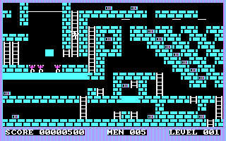 Gameplay of Championship Lode Runner