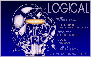 Title screen of Log!cal