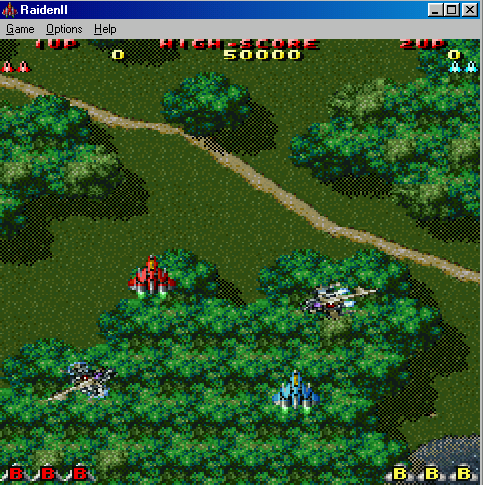 Gameplay of Raiden II