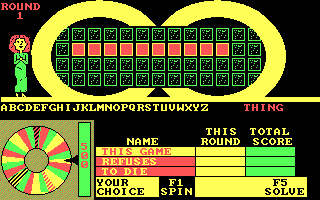 Gameplay of Wheel of Fortune: Junior Edition