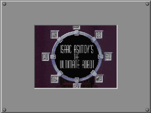 Title screen of Isaac Asimov's: The Ultimate Robot