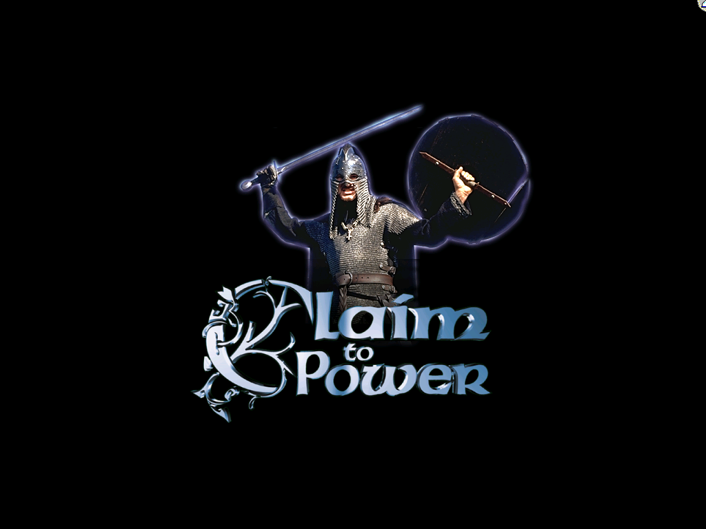 Title screen of Claim to Power