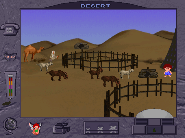 Gameplay of Hupchoo: The Gorps and the Sneezing Spell