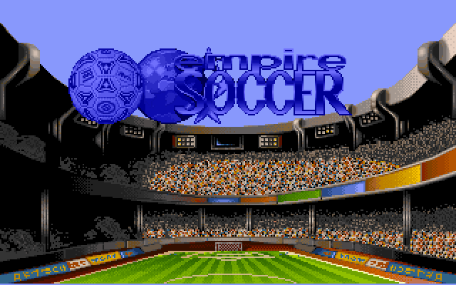 Title screen of Empire Soccer 94