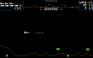 Gameplay of Defender (1992)