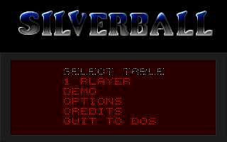 Title screen of Silverball 2 Plus