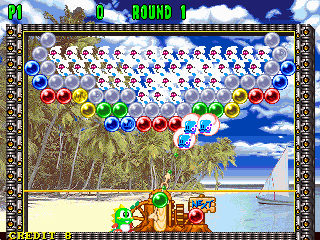 Gameplay of Bust-A-Move Again