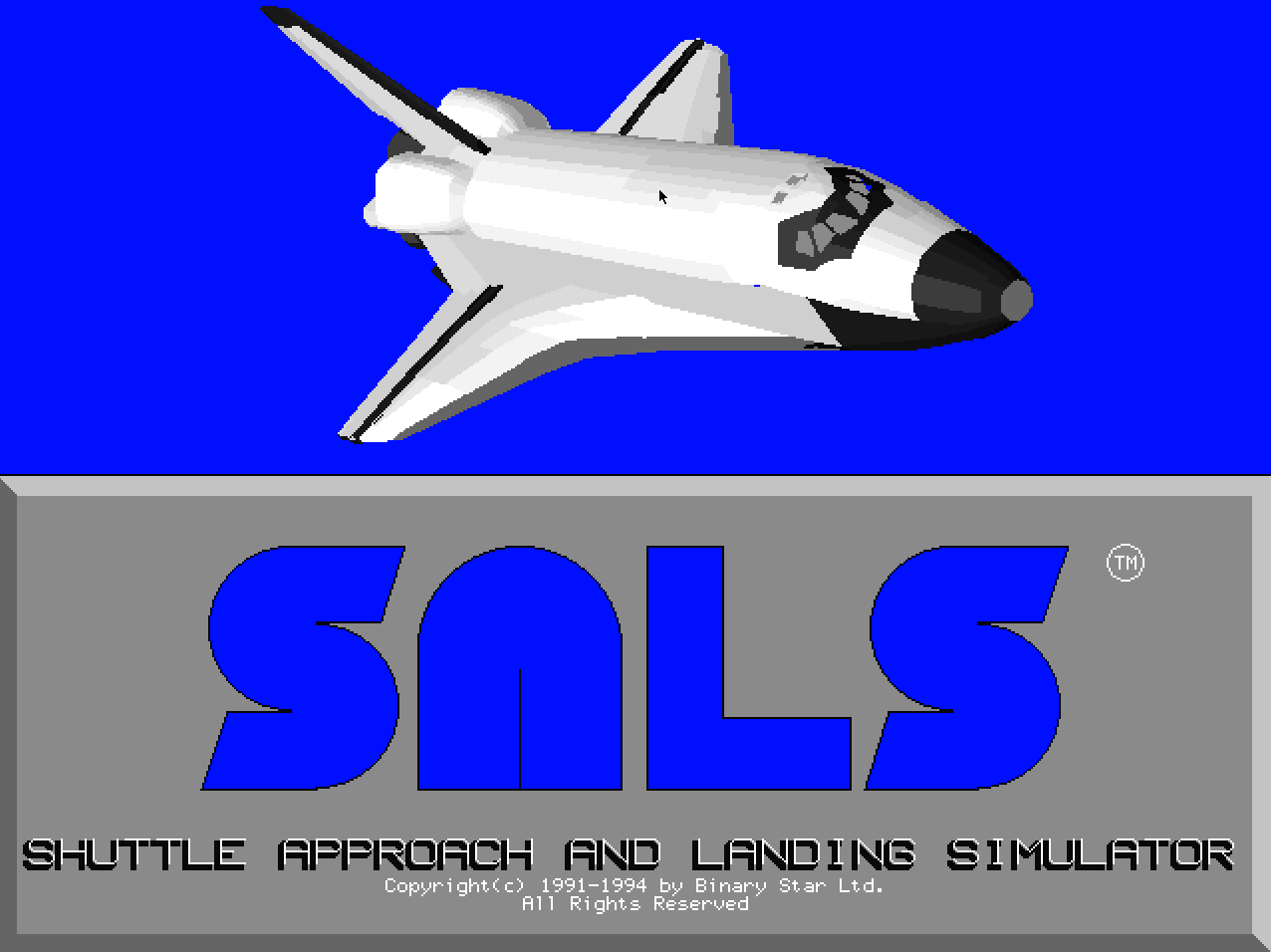 Title screen of Precision Approach