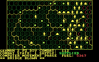 Gameplay of The Battle of the Bulge: Tigers in the Snow