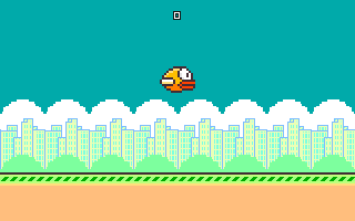 Title screen of Floppy Bird