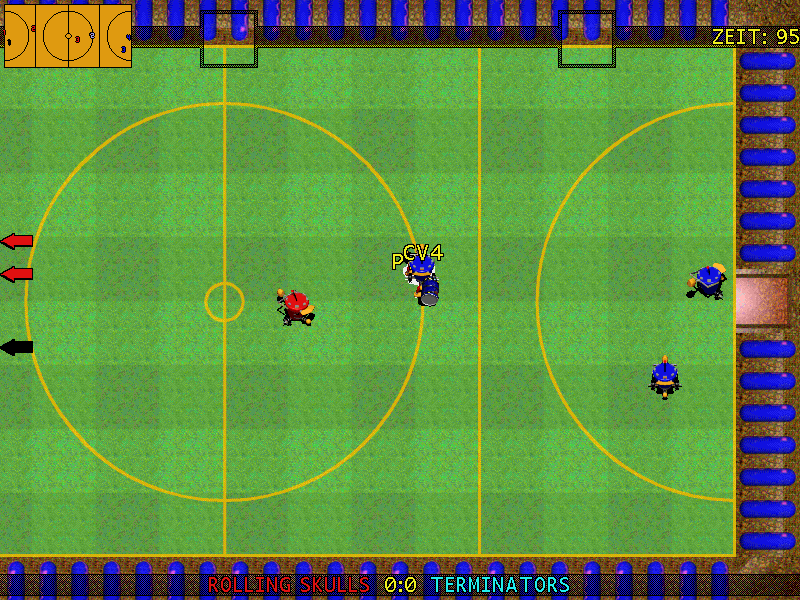 Gameplay of Bot Soccer