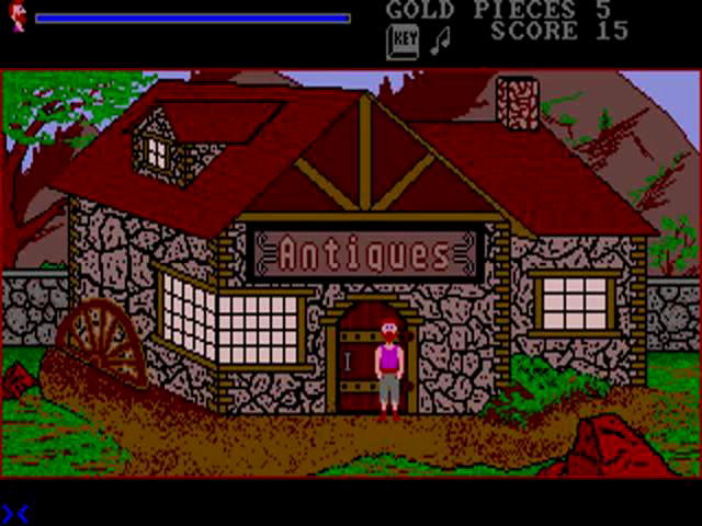 Gameplay of The Adventures of Maddog Williams in the Dungeons of Duridian