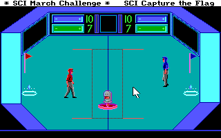 Gameplay of SCI Capture the Flag