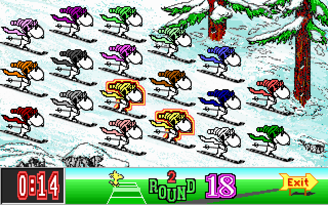 Gameplay of Snoopy's Game Club