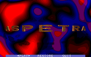 Title screen of Aspetra