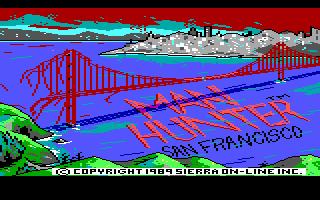Title screen of Manhunter 2: San Francisco