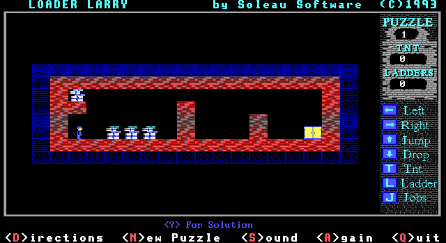 Gameplay of Loader Larry