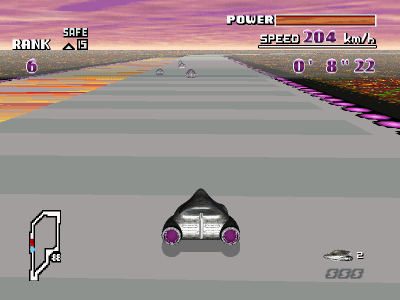 Gameplay of F-Zero