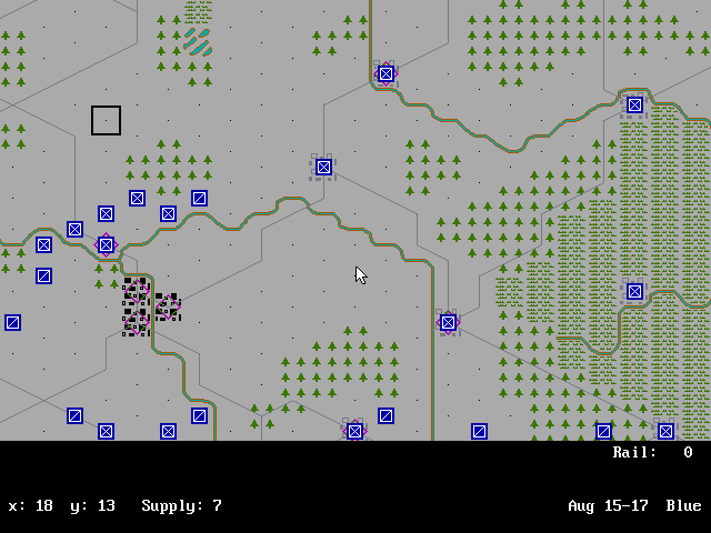 Gameplay of East Front 1914