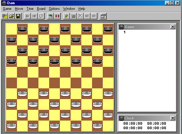 Title screen of Dam
