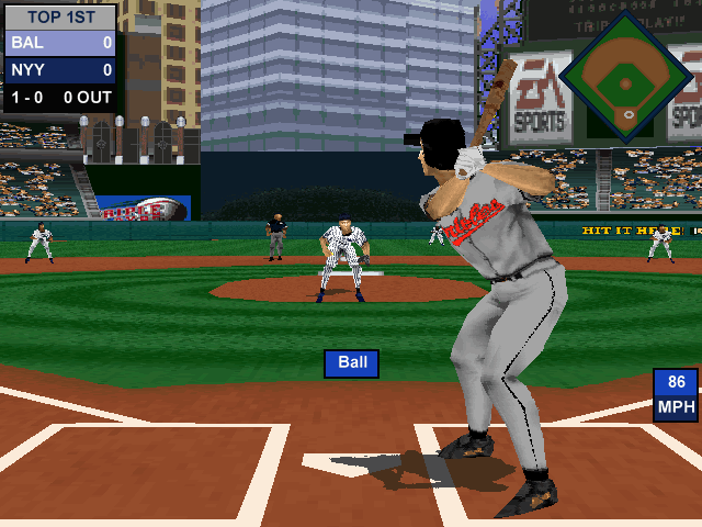 Gameplay of Triple Play '98