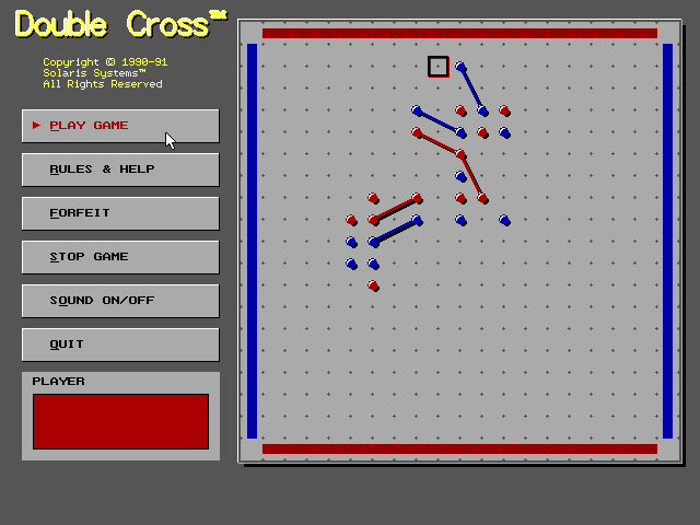 Gameplay of Double Cross