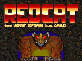Title screen of RedCat