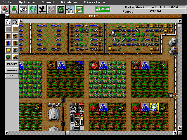 Gameplay of Sim Farm