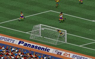 Gameplay of FIFA International Soccer