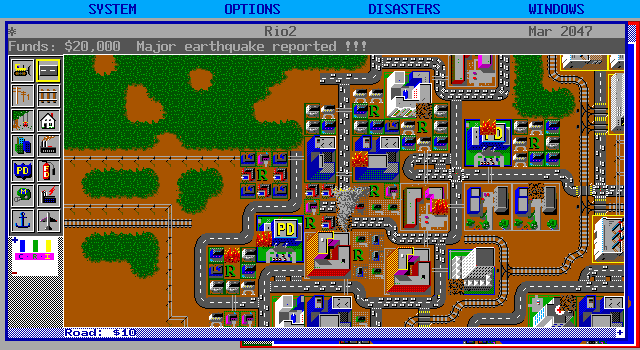 Gameplay of SimCity
