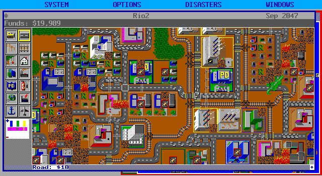 Gameplay of SimCity