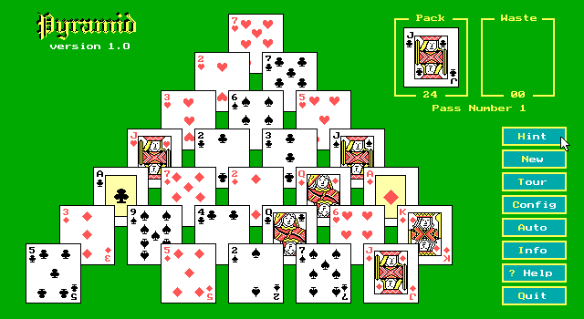 Gameplay of Pyramid
