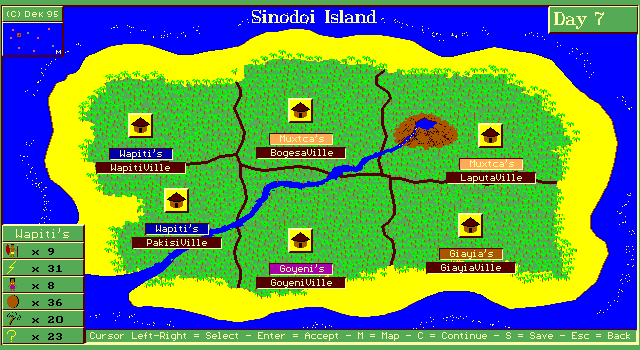 Gameplay of Island Conquest I