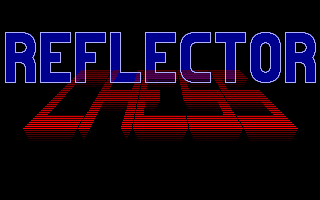 Title screen of Reflector Chess