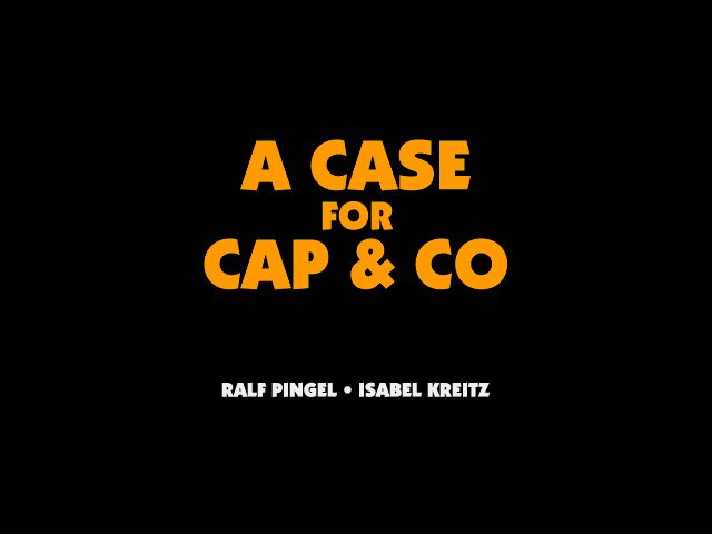 Title screen of A Case for Cap & Co.
