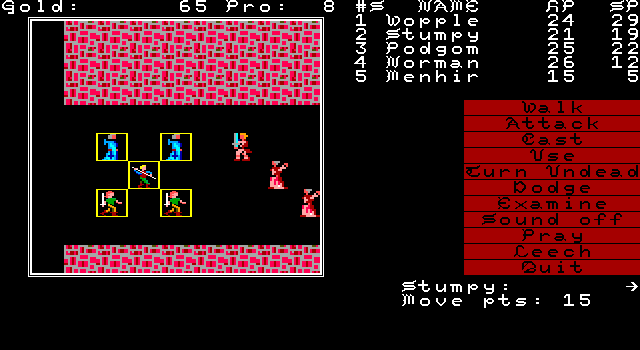 Gameplay of Demon's Winter