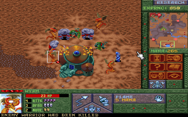 Gameplay of Blood & Magic