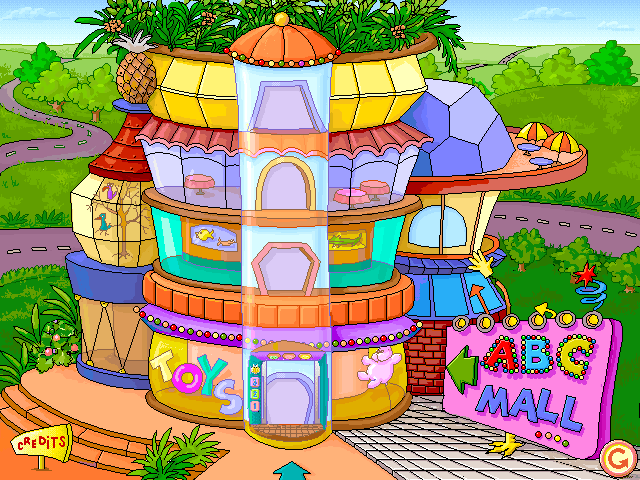 Title screen of ABC Mall