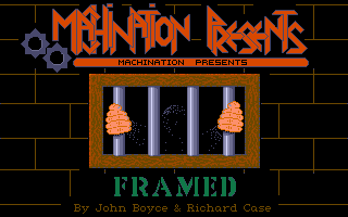 Title screen of Framed