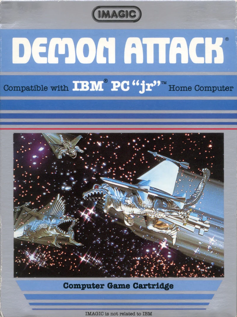 Box front of Demon Attack