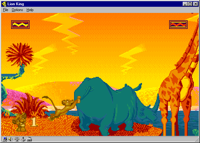 Gameplay of The Lion King