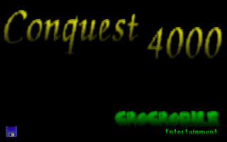 Title screen of Conquest 4000