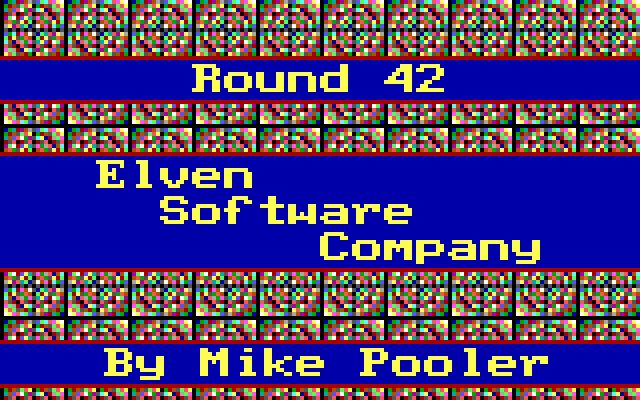 Title screen of Round 42